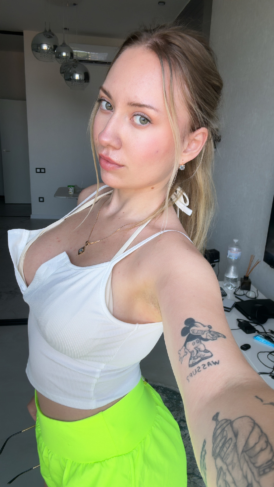 KateV in her underwear in Zhuji