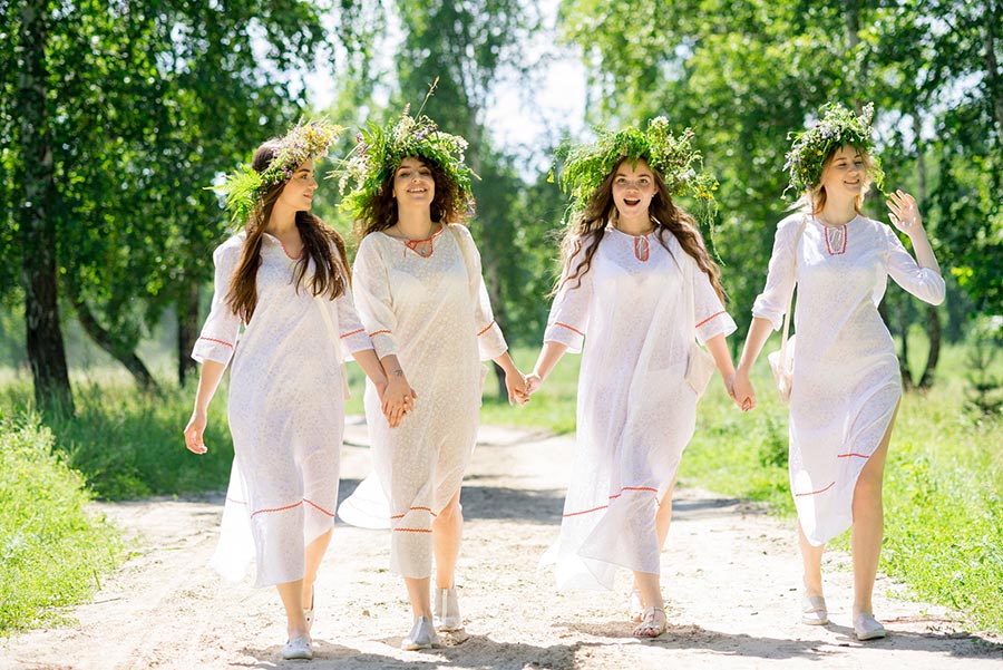 Slavic girls in Zhuji